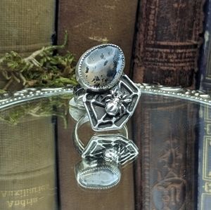 Dendric Opal Ring- size 7.25